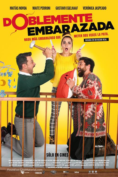 Doblemente Embarazada - Mexican Movie Poster