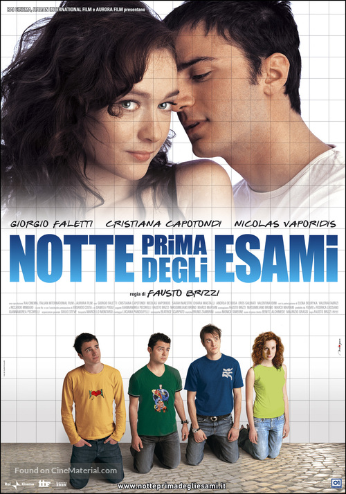 Notte prima degli esami - Italian Movie Poster
