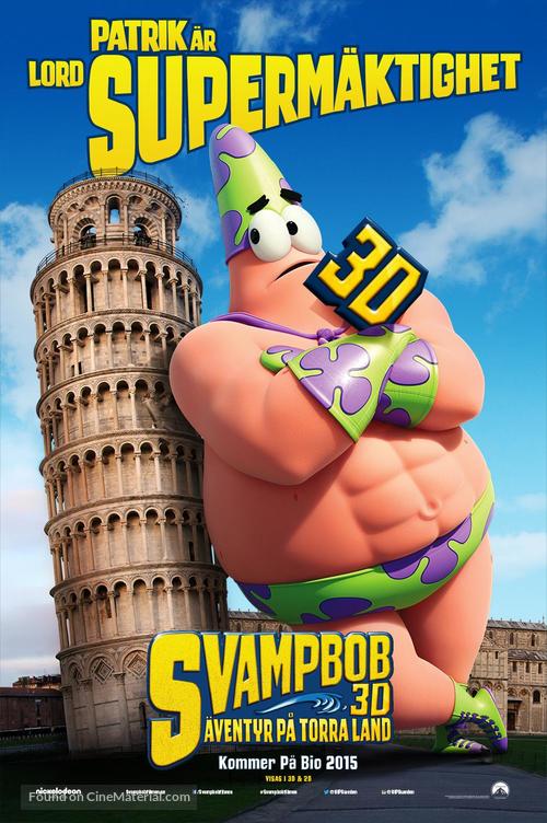 The SpongeBob Movie: Sponge Out of Water - Swedish Movie Poster