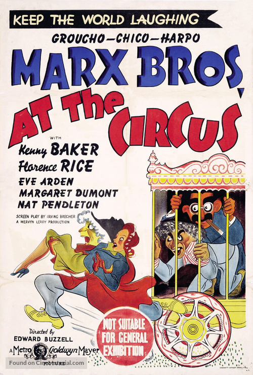 At the Circus - Australian Movie Poster