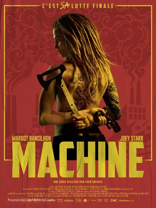 &quot;Machine&quot; - French Movie Poster