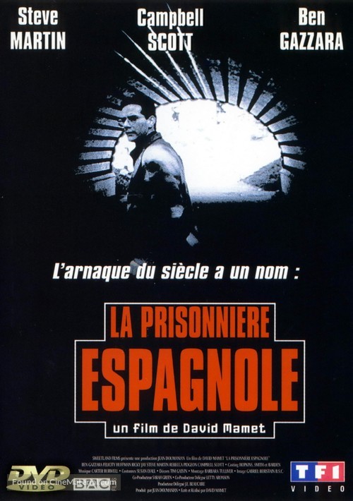 The Spanish Prisoner - French DVD movie cover