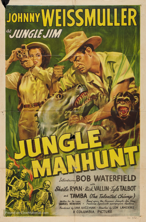 Jungle Manhunt - Movie Poster