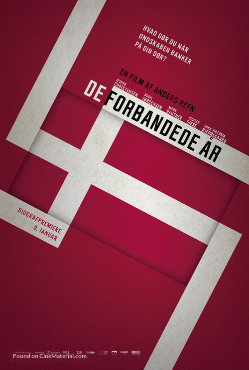 De forbandede &aring;r - Danish Movie Poster