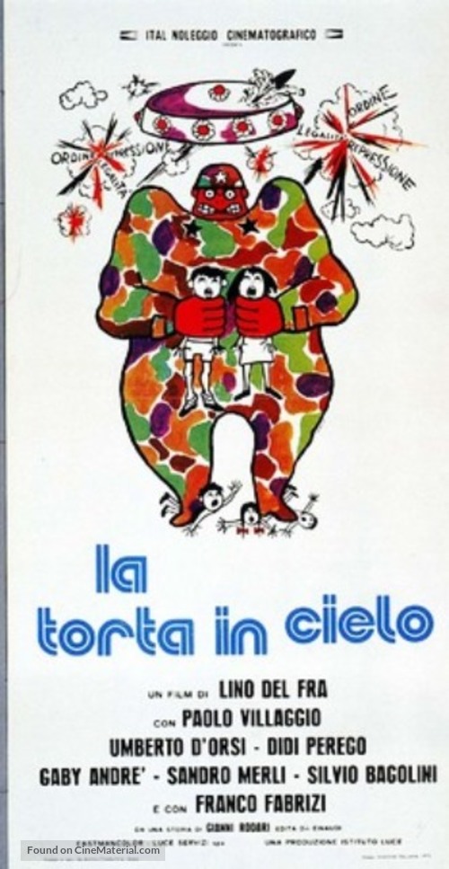 La torta in cielo - Italian Movie Poster