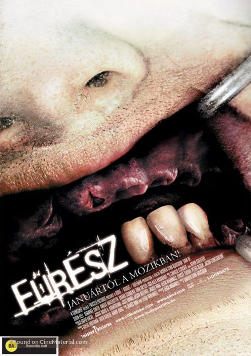 Saw III - Hungarian Movie Poster