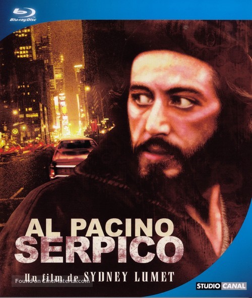 Serpico - French Blu-Ray movie cover