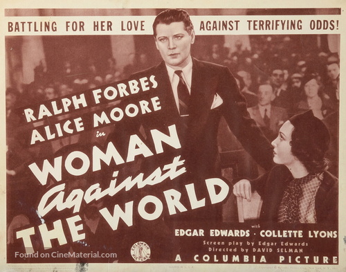 Woman Against the World - Movie Poster