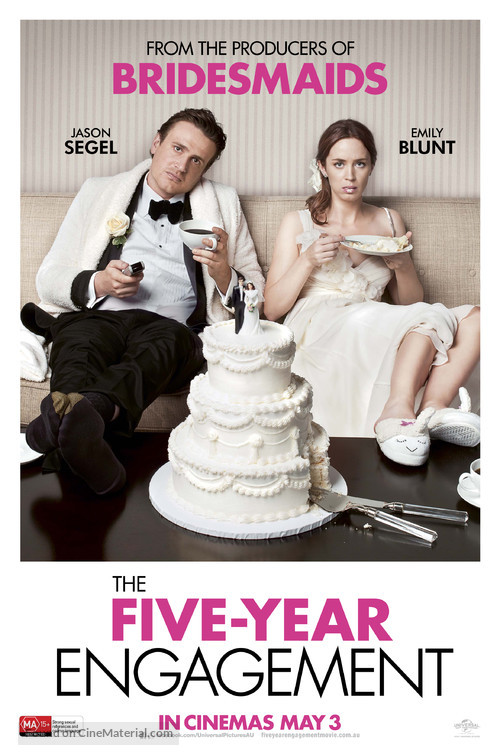 The Five-Year Engagement - Australian Movie Poster