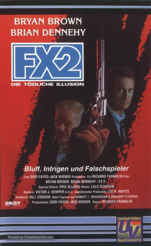F/X2 - German poster