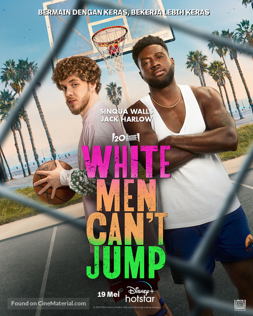 White Men Can&#039;t Jump - Indonesian Movie Poster