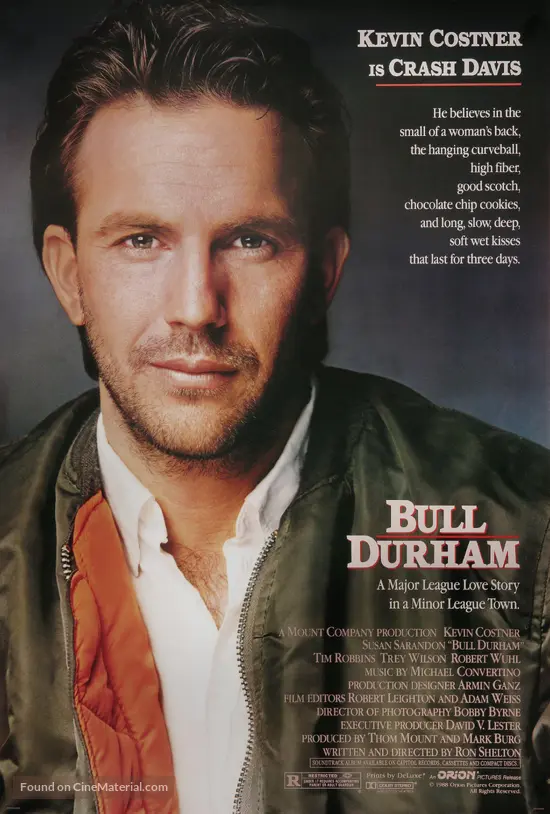 Bull Durham - Movie Poster