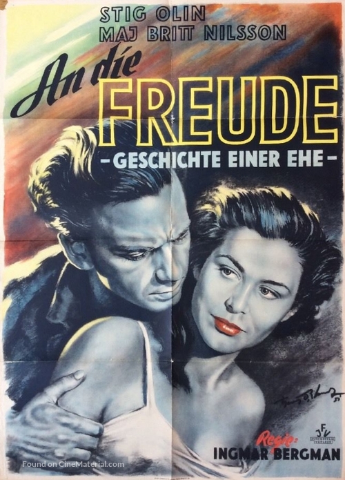 Till gl&auml;dje - German Movie Poster