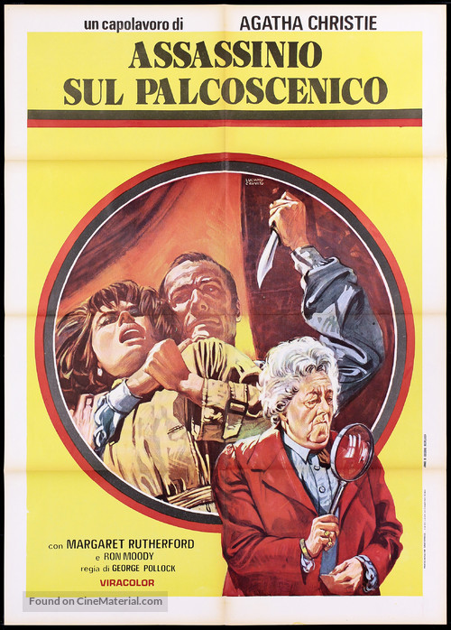 Murder Most Foul - Italian Movie Poster