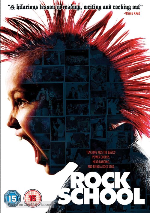 Rock School - British DVD movie cover