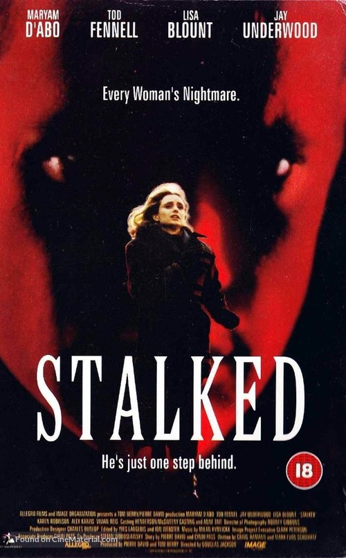 Stalked - VHS movie cover