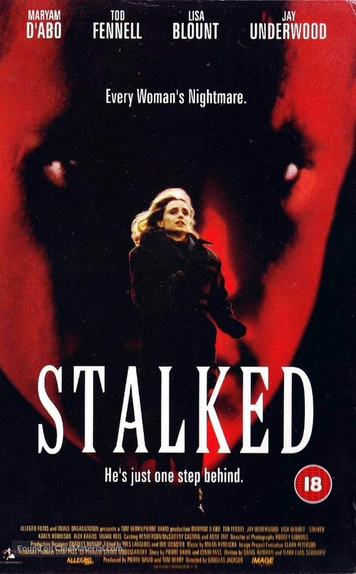 Stalked - VHS movie cover