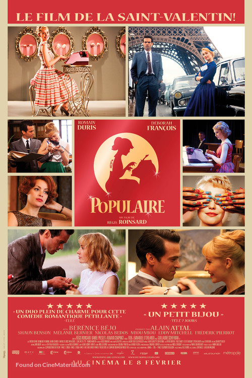 Populaire - Canadian Movie Poster