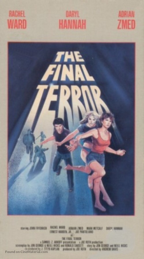 The Final Terror - VHS movie cover