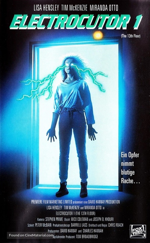 The 13th Floor - German VHS movie cover