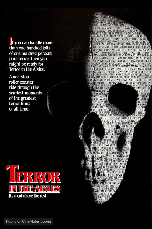 Terror in the Aisles - DVD movie cover