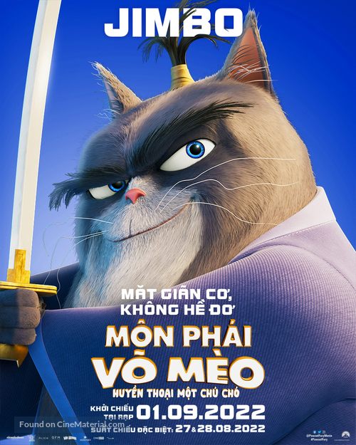 Paws of Fury: The Legend of Hank - Vietnamese Movie Poster