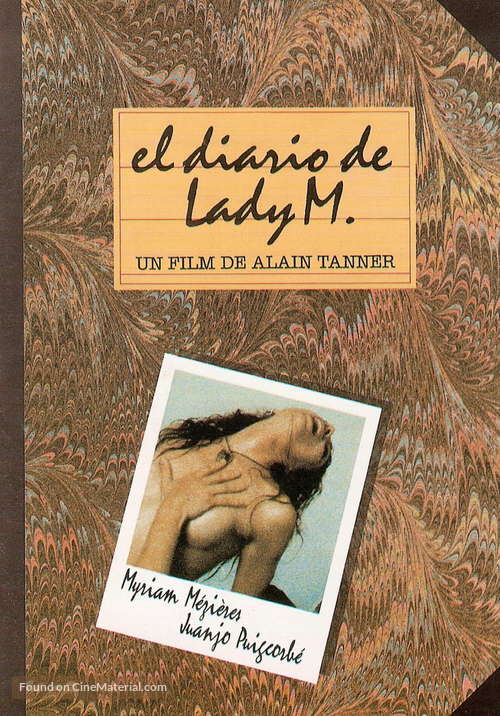 Le journal de Lady M - Spanish DVD movie cover