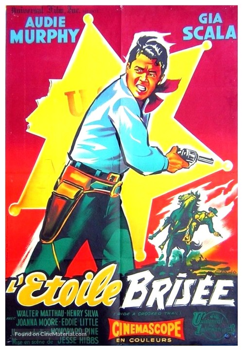 Ride a Crooked Trail - French Movie Poster