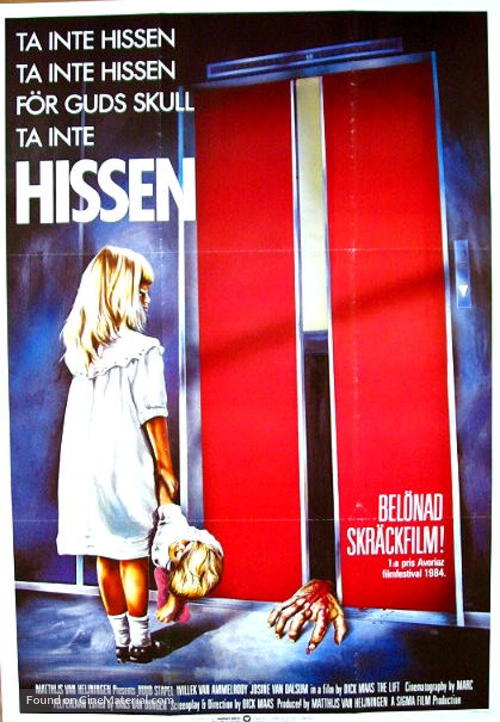De lift - Swedish Movie Poster