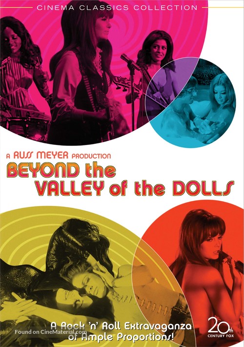 Beyond the Valley of the Dolls - DVD movie cover