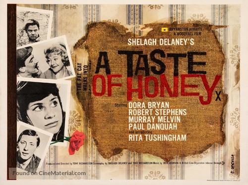 A Taste of Honey - British Movie Poster