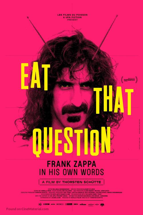 Eat That Question: Frank Zappa in His Own Words - Movie Poster