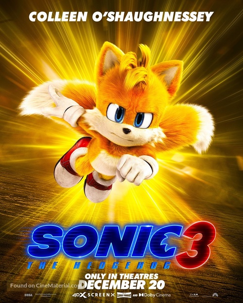 Sonic the Hedgehog 3 - Movie Poster