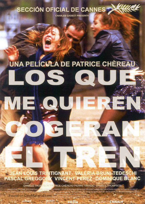 Ceux qui m&#039;aiment prendront le train - Spanish Movie Poster