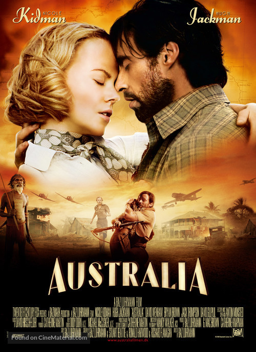 Australia - Danish Movie Poster