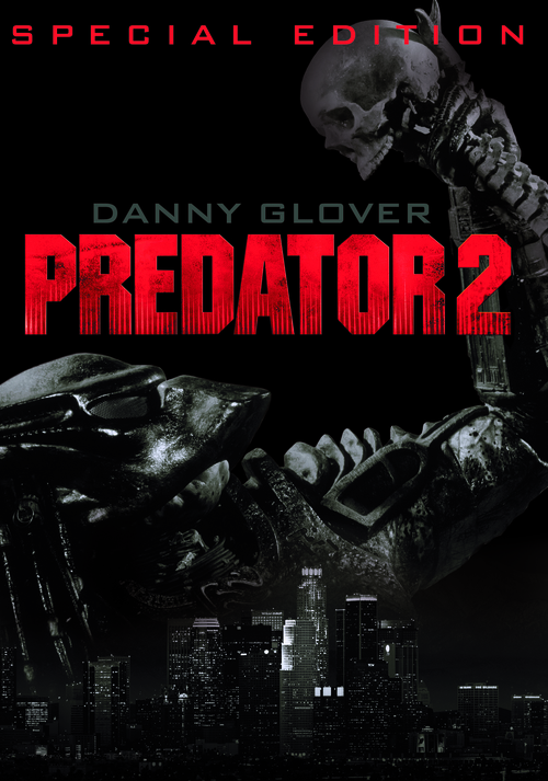 Predator 2 - DVD movie cover