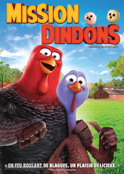 Free Birds - Canadian DVD movie cover