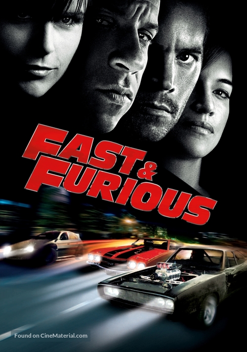 Fast &amp; Furious - British Movie Poster
