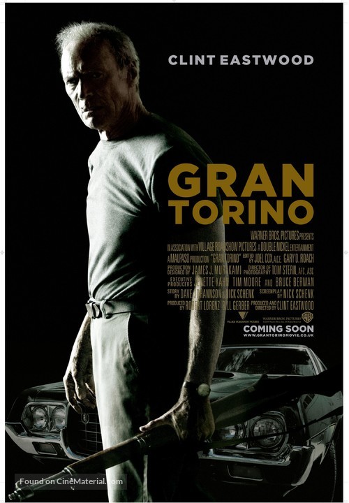 Gran Torino - British Movie Poster
