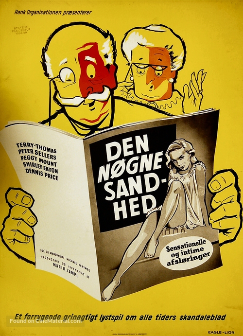 The Naked Truth - Danish Movie Poster