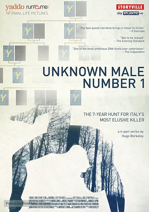 Unkown Male Number 1 - British Movie Poster