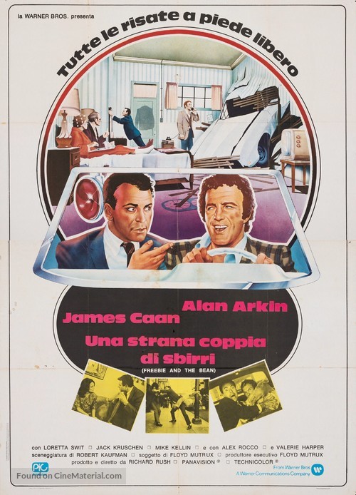 Freebie and the Bean - Italian Movie Poster