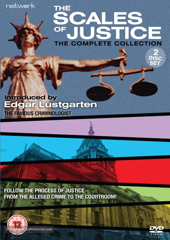The Scales of Justice (1967) British dvd movie cover