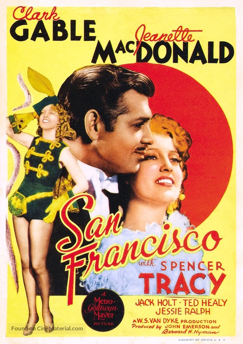 San Francisco - Movie Poster