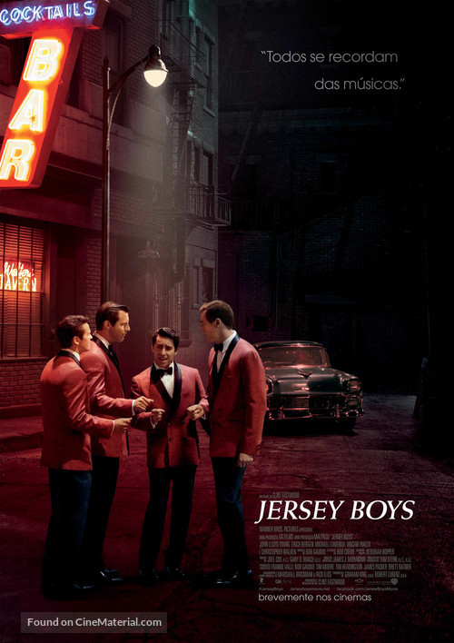 Jersey Boys - Portuguese Movie Poster