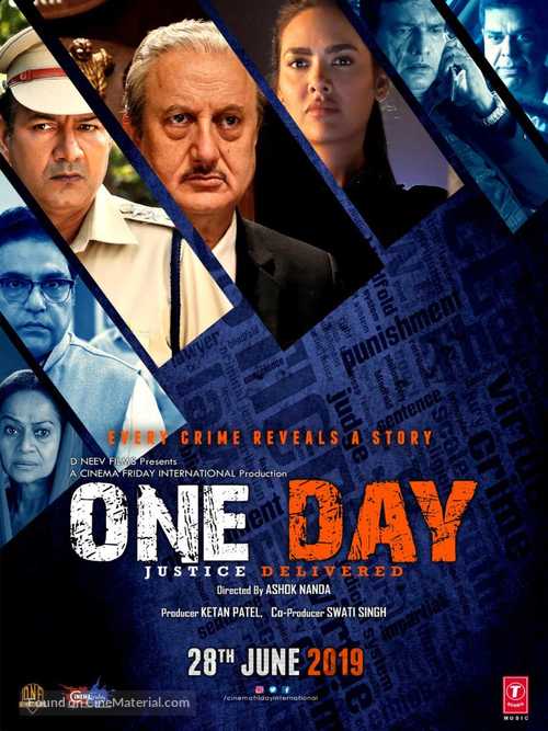 One Day: Justice Delivered - Indian Movie Poster