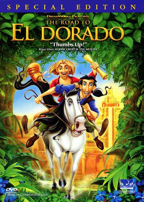 The Road to El Dorado - DVD movie cover