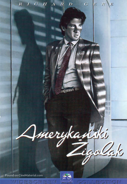 American Gigolo - Polish DVD movie cover