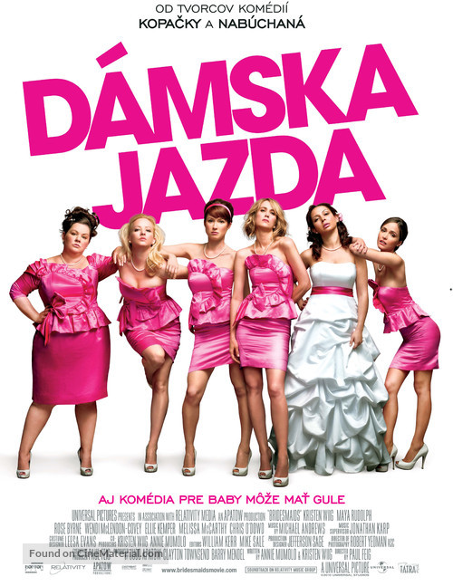 Bridesmaids - Slovak Movie Poster