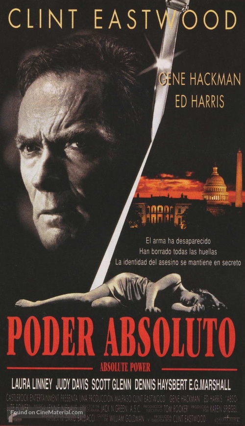 Absolute Power - Spanish Movie Poster